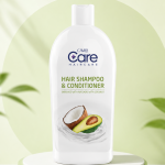 CAVILO Care Hair Shampoo & Conditioner – Avocado & Coconut – 1 Liter