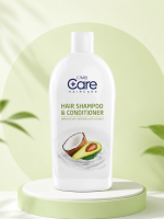 CAVILO Care Hair Shampoo & Conditioner – Avocado & Coconut – 1 Liter