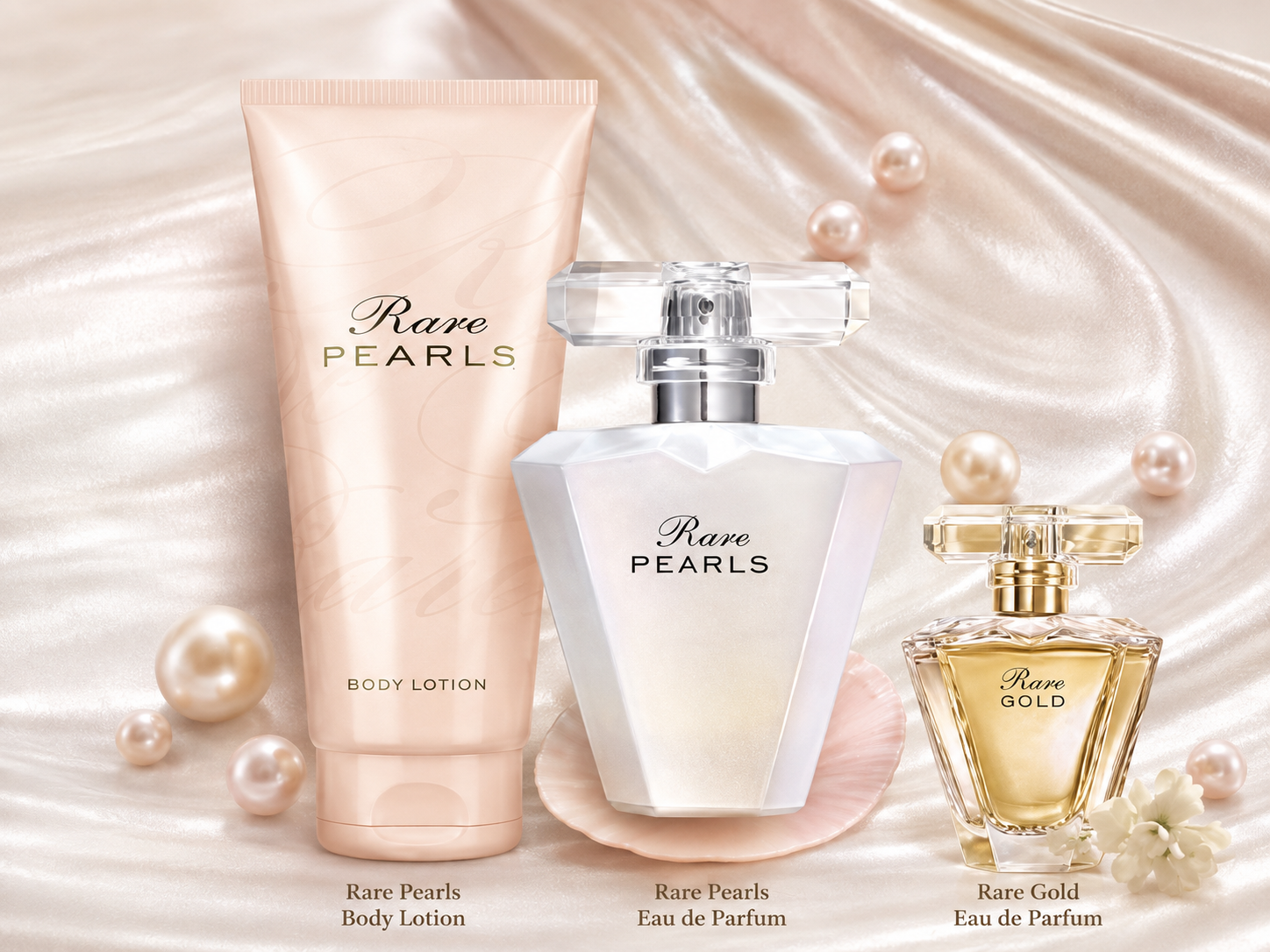 ChatGPT Image Aug 17, 2026, 12_05_56 PM Rare Pearls Eau de Parfum + Rare Pearls Body Lotion - الصورة 1