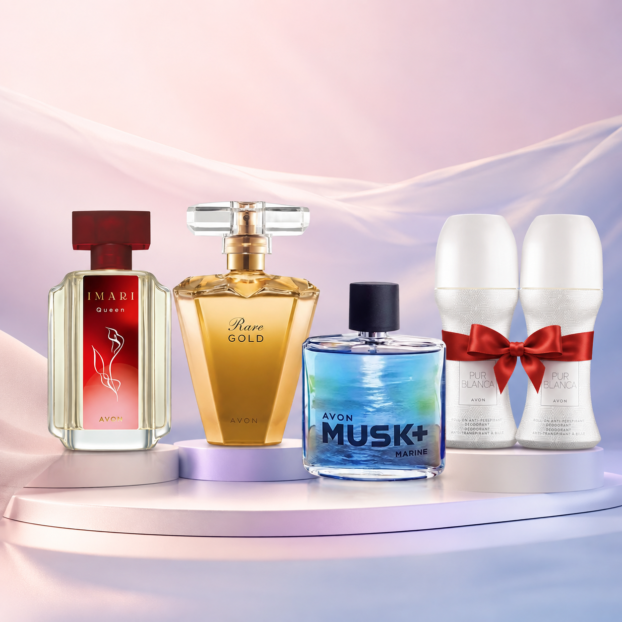 ChatGPT Image Aug 17, 2026, 12_13_41 PM باكدج Avon للعطور + Pur Blanca Roll-On - الصورة 1