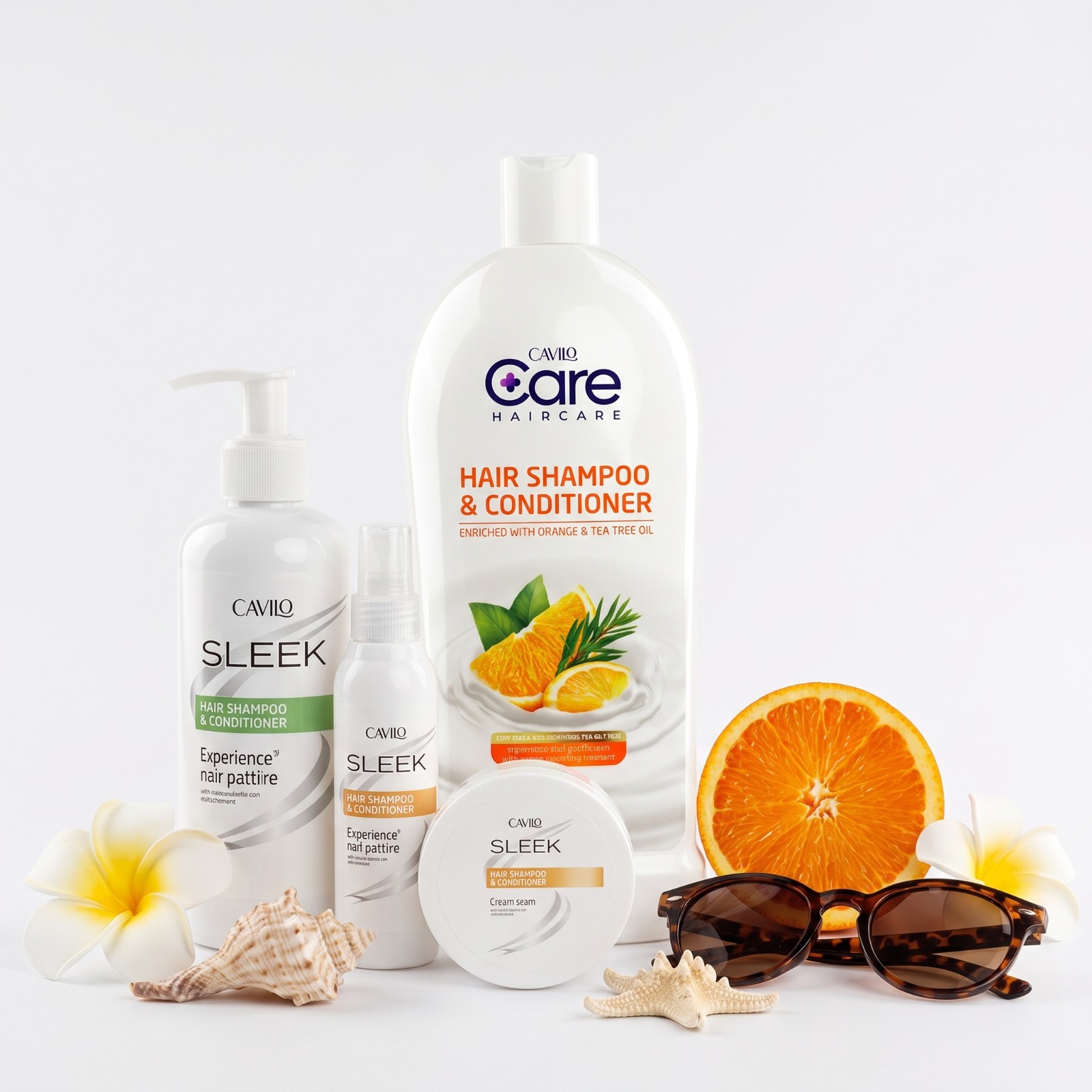 WhatsApp Image 2026-08-17 at 6.14.00 PM CAVILO Care Hair Shampoo & Conditioner – Orange & Tea Tree Oil - الصورة 1